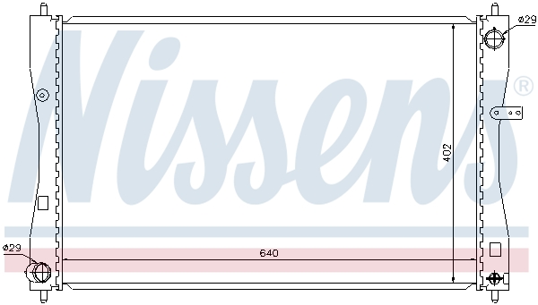 Nissens Radiateur 68184