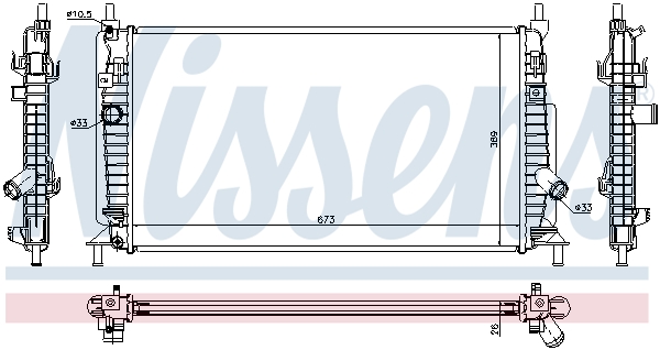 Nissens Radiateur 68520
