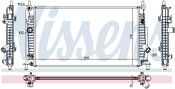 Nissens Radiateur 68521