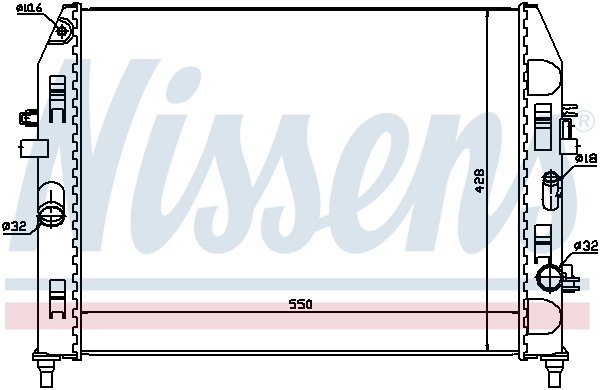 Nissens Radiateur 68527