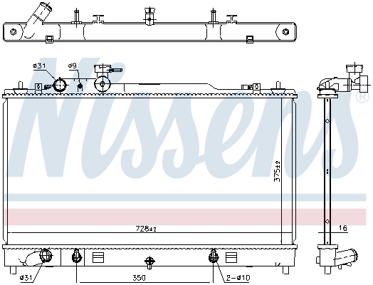 Nissens Radiateur 68553