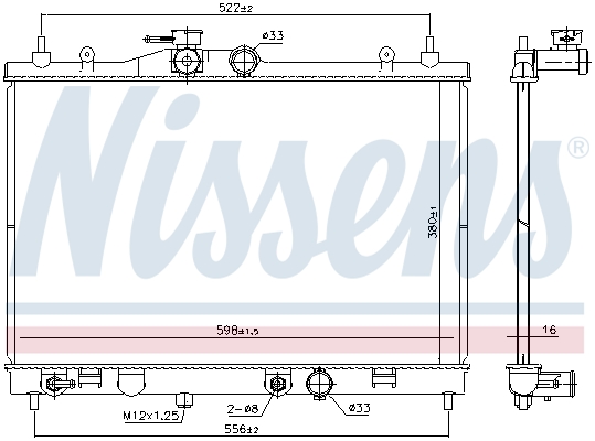 Nissens Radiateur 68763