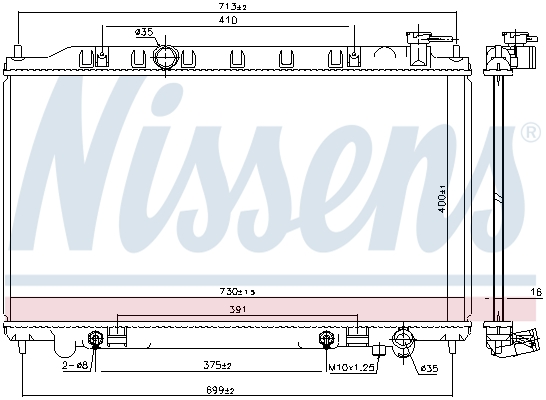 Nissens Radiateur 68767