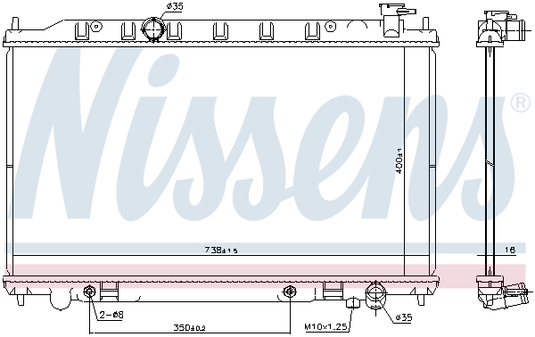 Nissens Radiateur 68792