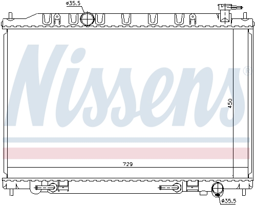 Nissens Radiateur 68793