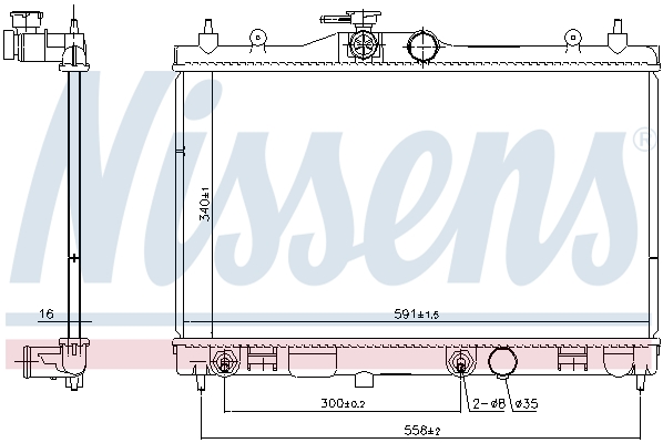 Nissens Radiateur 68795