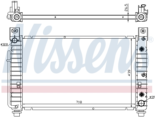 Nissens Radiateur 69092