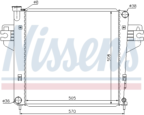 Nissens Radiateur 69212