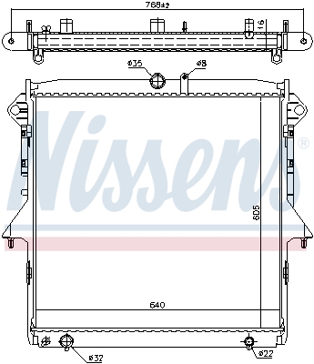 Nissens Radiateur 69245
