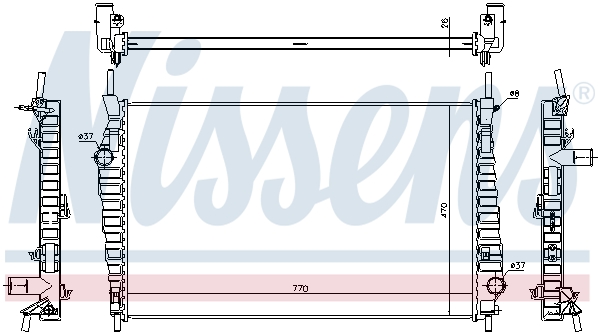 Nissens Radiateur 69247