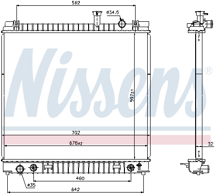 Nissens Radiateur 69484
