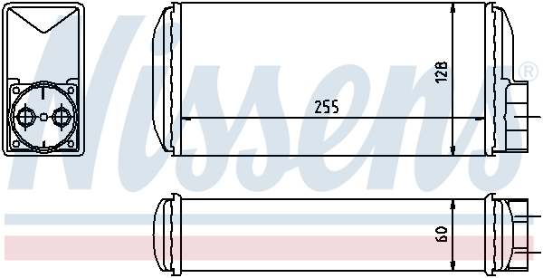 Nissens Kachelradiateur 73650