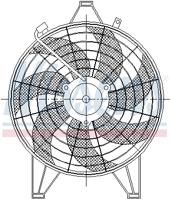 Ventilatorwiel-motorkoeling Nissens 85531