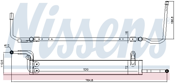 Nissens Oliekoeler 90631