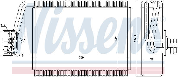 Nissens Airco verdamper 92174