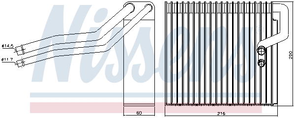 Nissens Airco verdamper 92184
