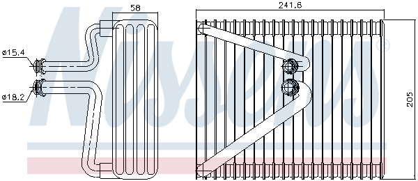 Nissens Airco verdamper 92206