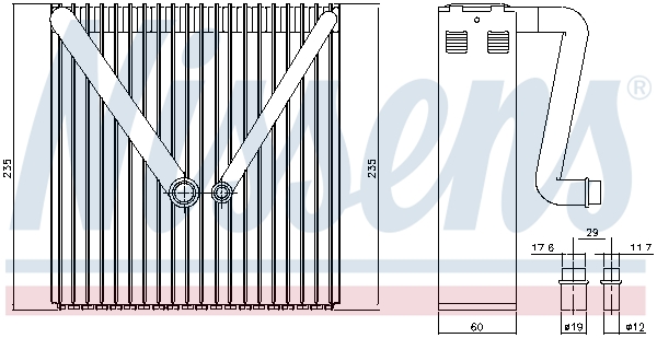 Nissens Airco verdamper 92234