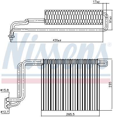Nissens Airco verdamper 92248