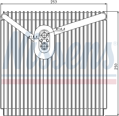 Nissens Airco verdamper 92267