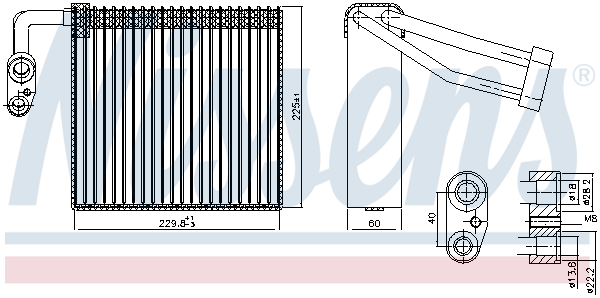 Nissens Airco verdamper 92297