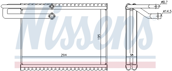 Nissens Airco verdamper 92323