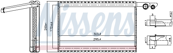 Nissens Airco verdamper 92329