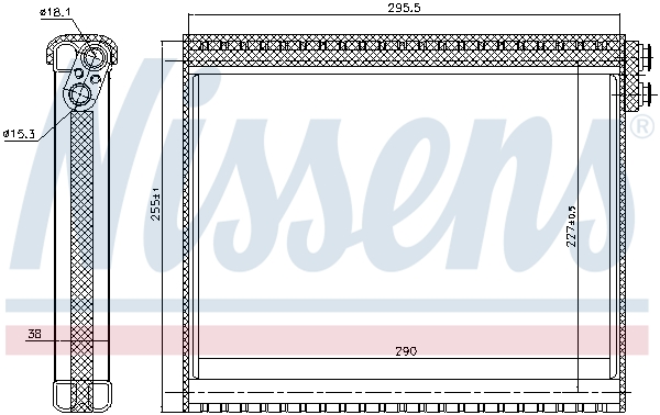 Nissens Airco verdamper 92341
