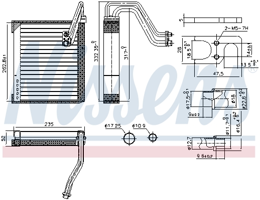 Nissens Airco verdamper 92352