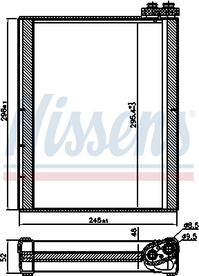 Nissens Airco verdamper 92368