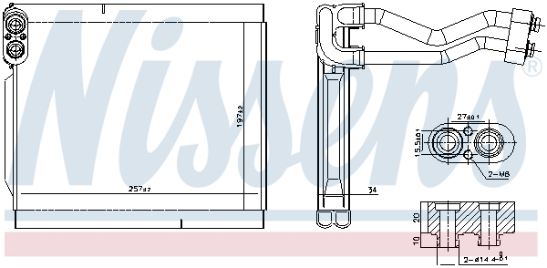 Airco verdamper Nissens 92380