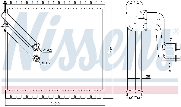 Airco verdamper Nissens 92409