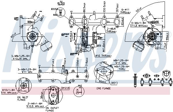Nissens Turbolader 93090