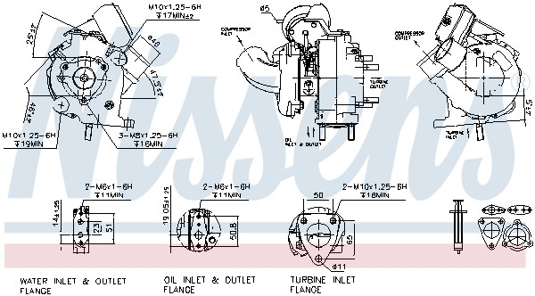 Nissens Turbolader 93241