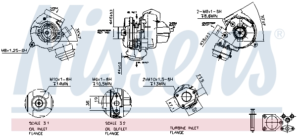 Nissens Turbolader 93242