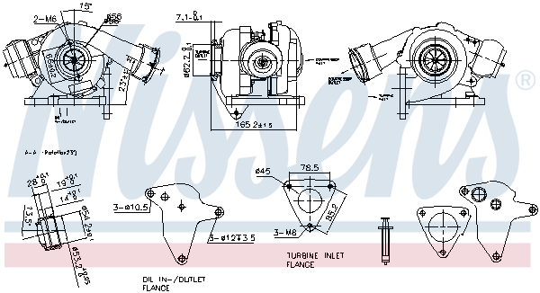 Nissens Turbolader 93254