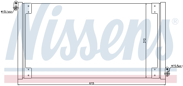 Airco condensor Nissens 940025