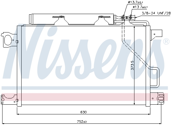 Nissens Airco condensor 940100
