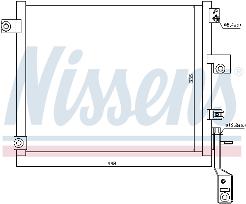 Nissens Airco condensor 940171