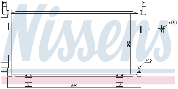 Nissens Airco condensor 940437