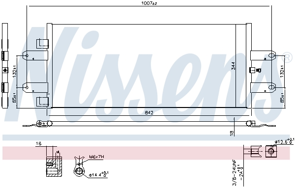 Nissens Airco condensor 940440