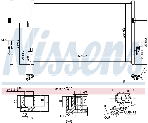 Nissens Airco condensor 940556