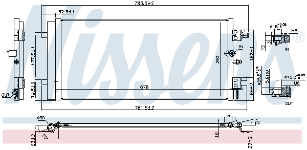 Nissens Airco condensor 940589