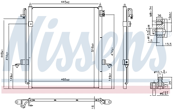 Nissens Airco condensor 940610