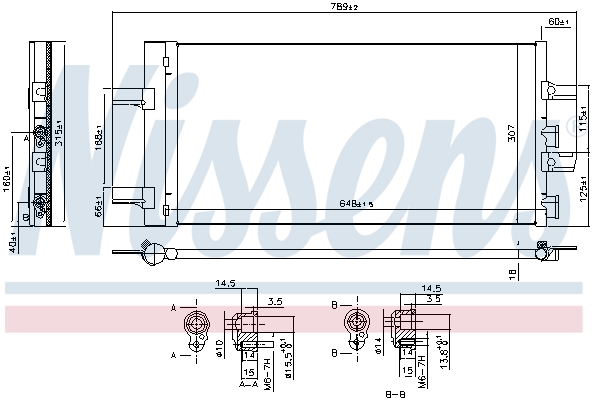 Nissens Airco condensor 940686