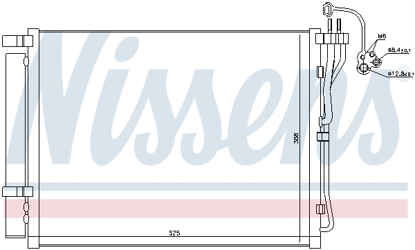 Nissens Airco condensor 940699