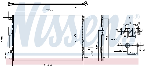 Airco condensor Nissens 940863