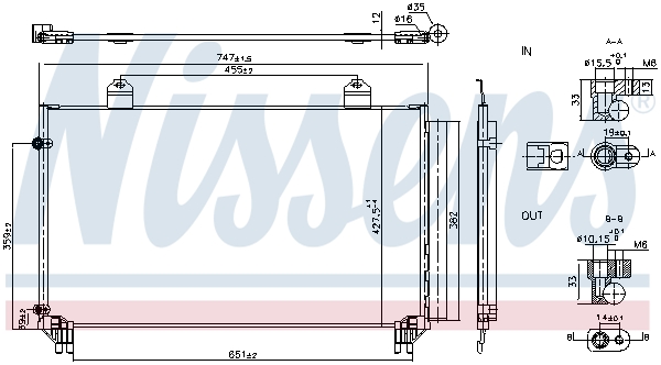 Airco condensor Nissens 940916