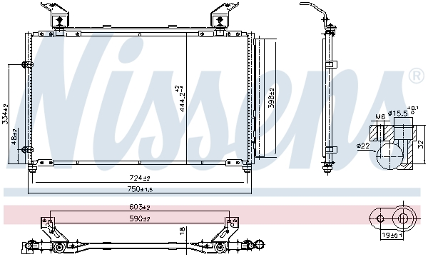 Airco condensor Nissens 940923