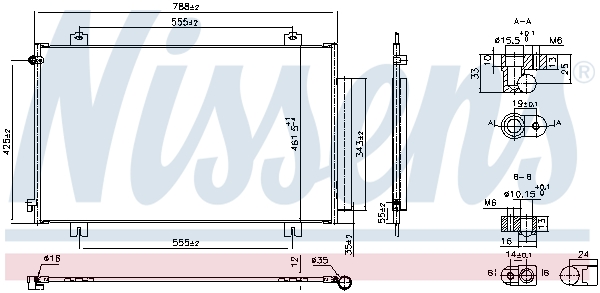 Airco condensor Nissens 940925